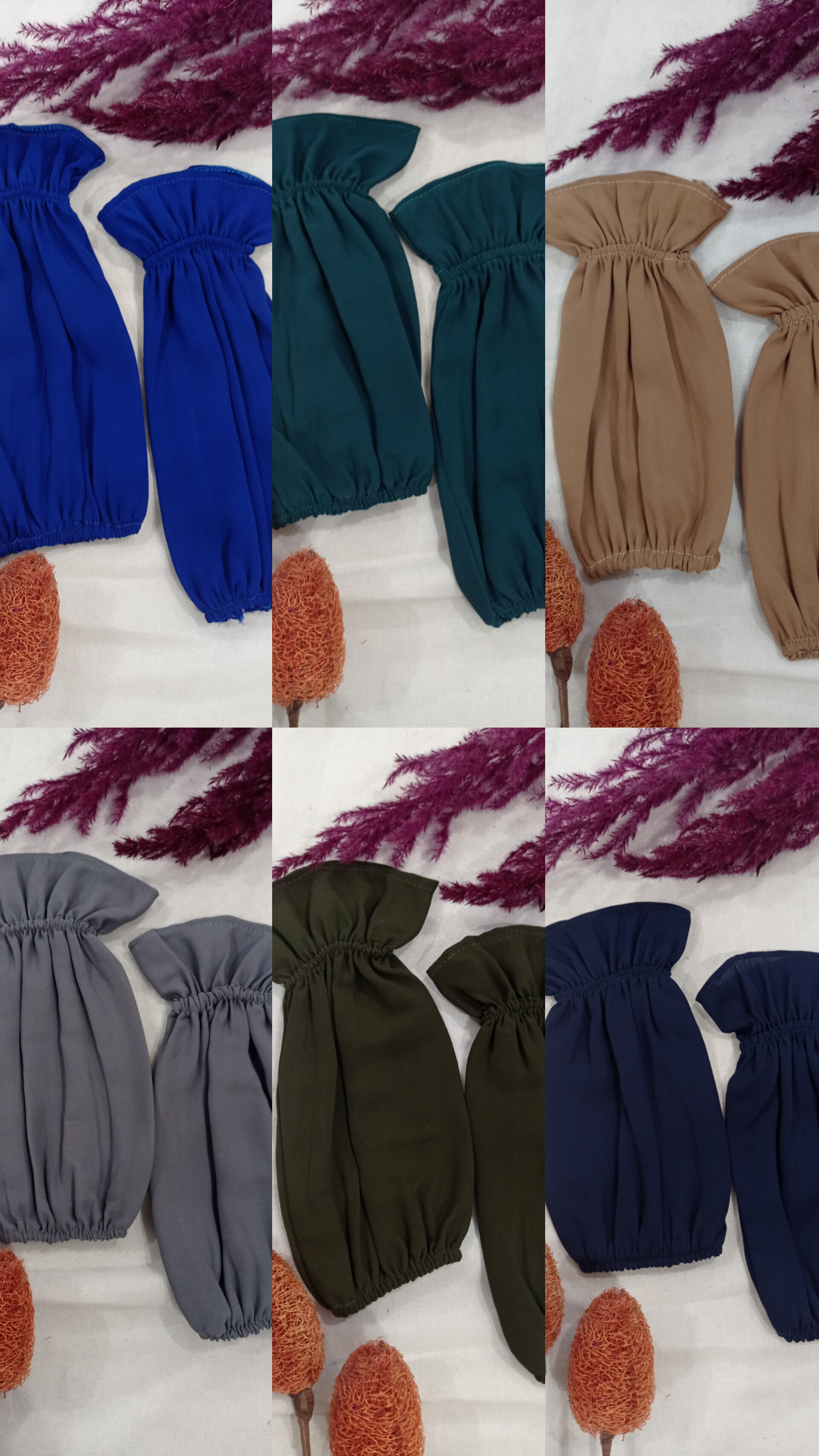 ساق دست زنانه کرپ حریر سایز کوتاه